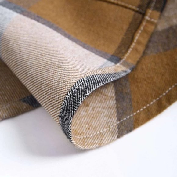 Brown Mens Shirt Jacket - Picture 6 of 7